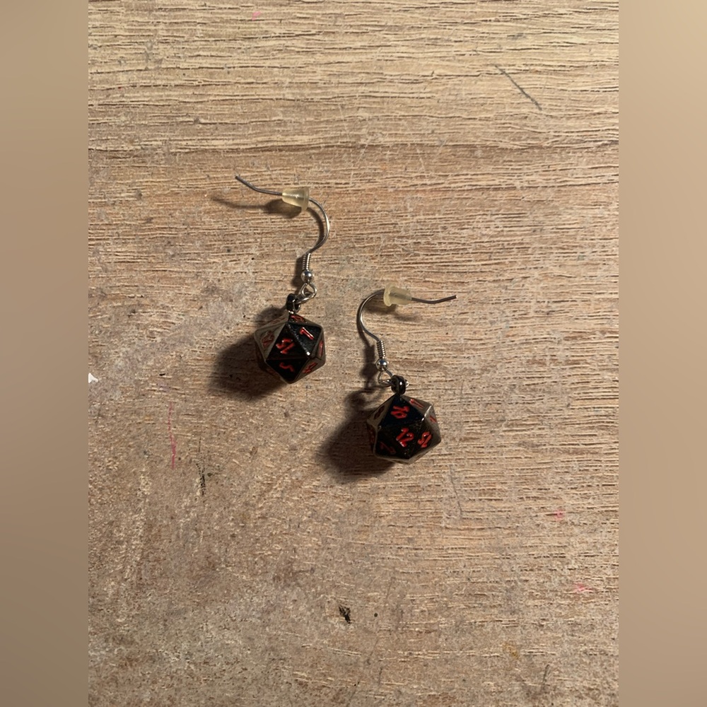 D20 D&D Earrings